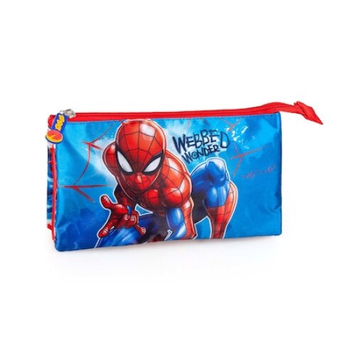 Penar Etui 3 compartimente Spiderman