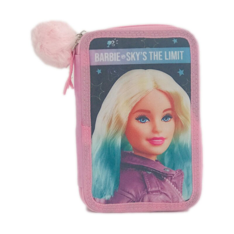 Penar textil 3 fermoare Barbie