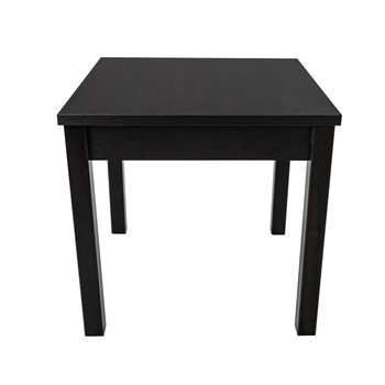 Masa living Max9 W, wenge, fixa 80x80x78 cm, lemn masiv de fag/pal Masa living Max9 W, wenge, fixa 80x80x78 cm, lemn masiv de fag/pal