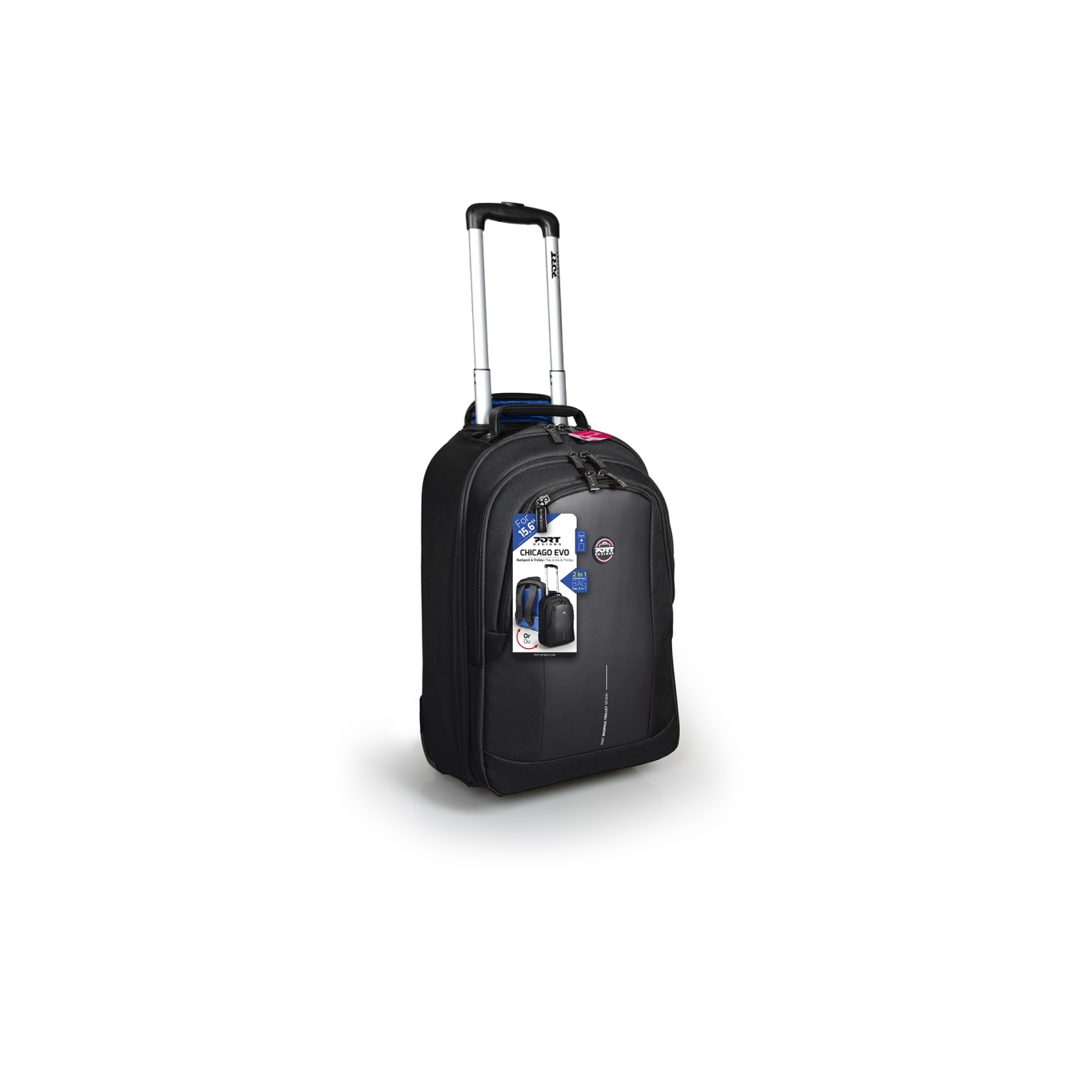 Geanta pentru Laptop CHICAGO EVO 39.6 cm (15.6") Trolley Black