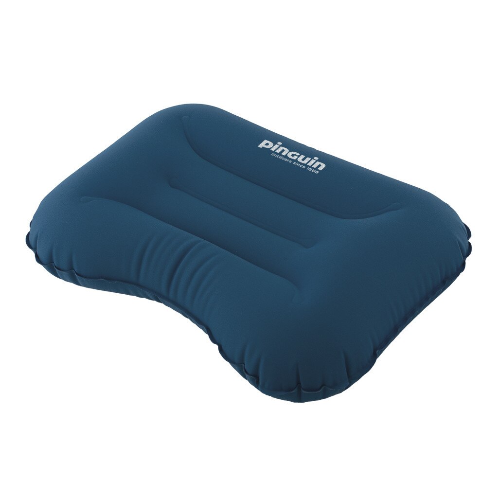 Perna gonflabila Pinguin, 37.5x27x8.5cm, impachetat ⌀6x9cm, 85g, albastru