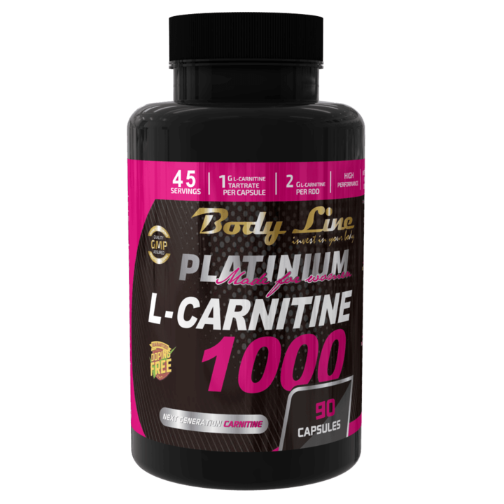 Supliment alimentar - L-Carnitina 1000 mg – slabire rapida pentru femei, 90 capsule
