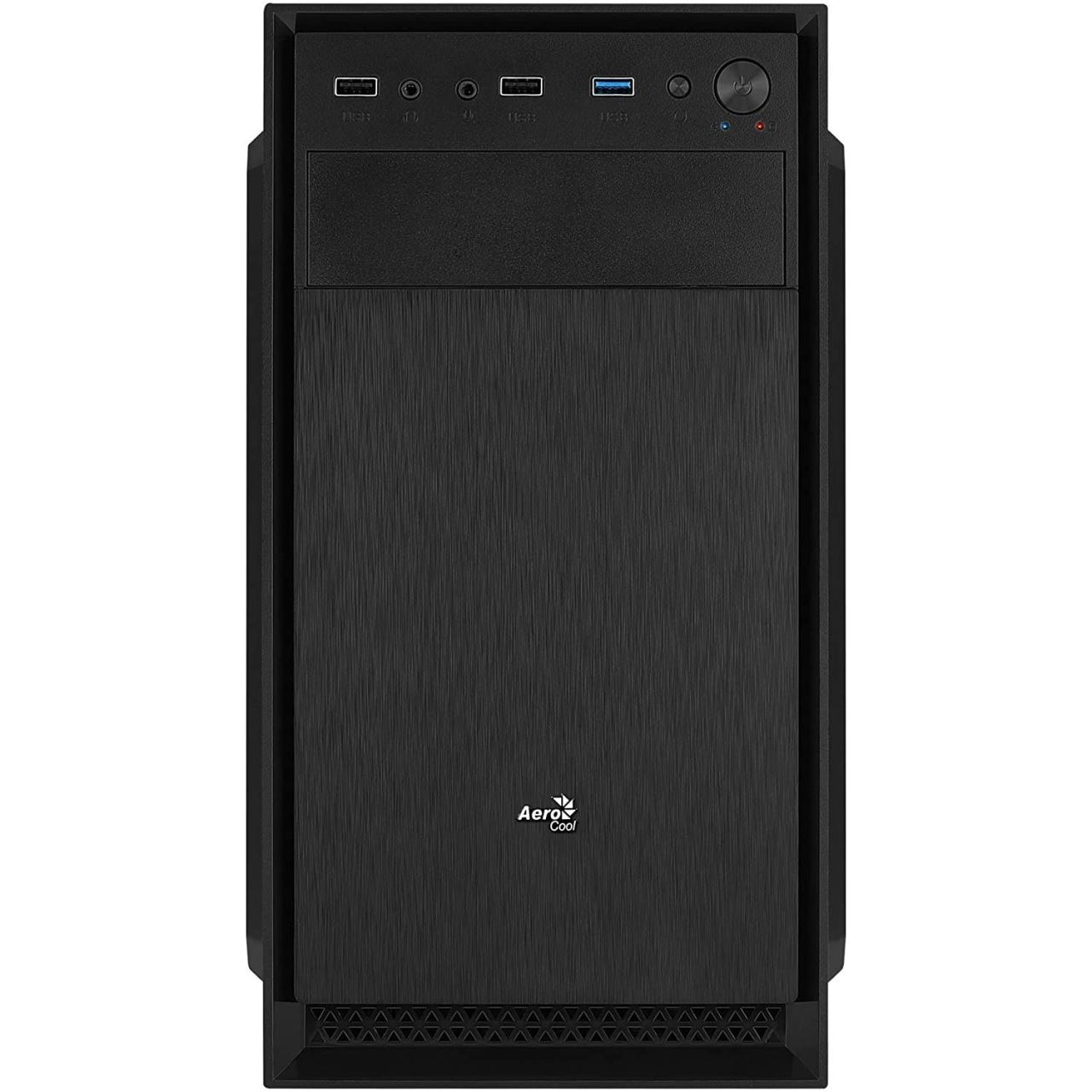 Carcasa Aerocool CS-104 V1, Mini Tower, fara sursa, mATX, Black - eMAG.ro