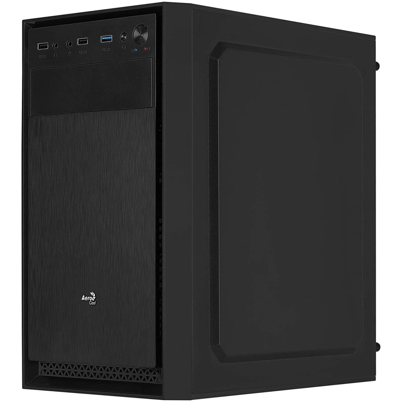 Carcasa Aerocool CS-104 V1, Mini Tower, fara sursa, mATX, Black - eMAG.ro