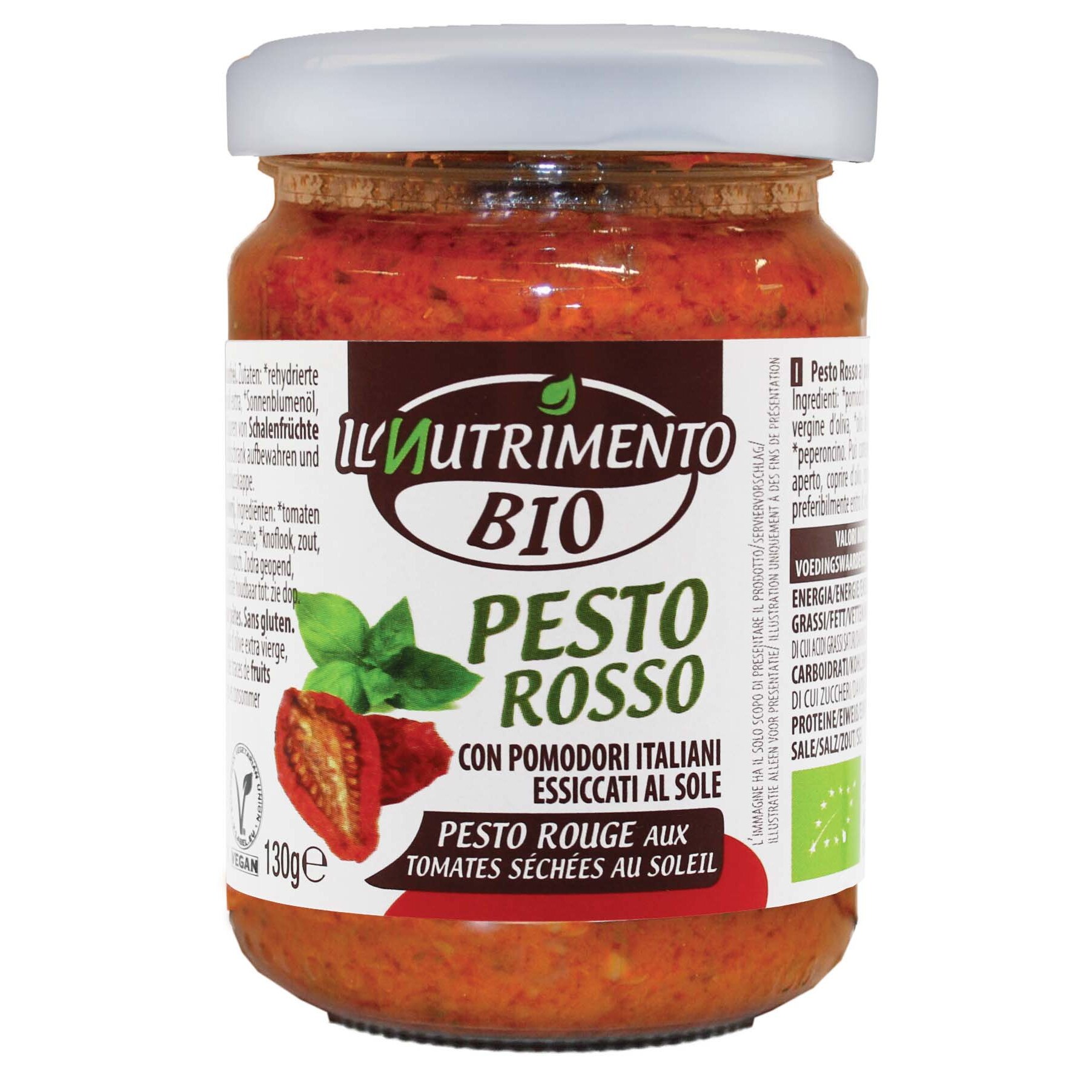Bio Pesto Rosu cu RosiiI Uscate, Probios , 130g