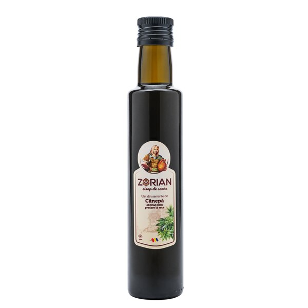 Ulei din seminte de canepa presat la rece - 250 ml