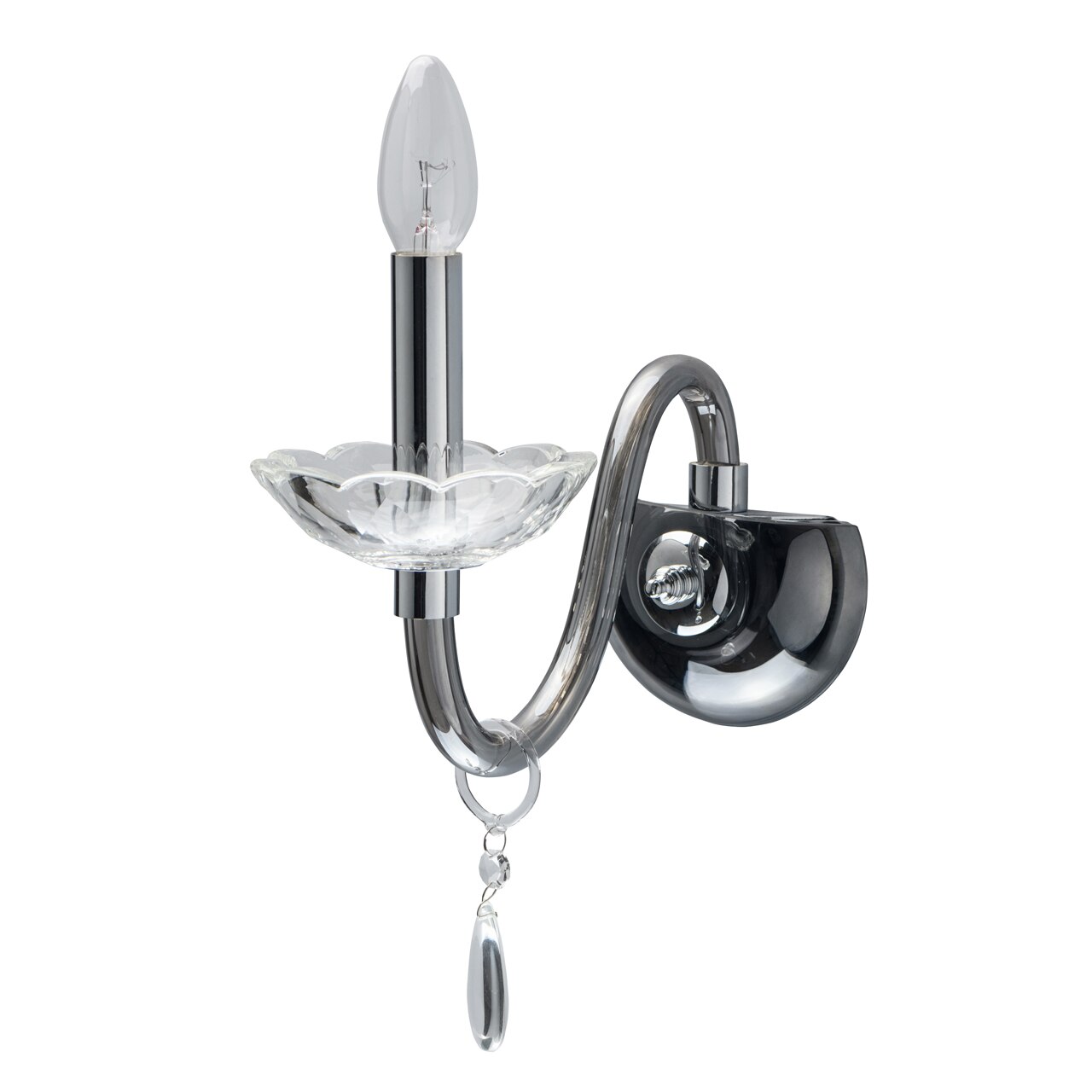 Aplica, MW-LIGHT, Metal, 60W, E14, Argintiu