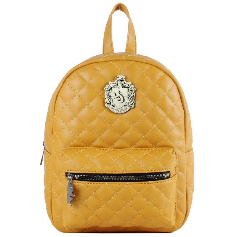 Ghiozdan Harry Potter Hufflepuff Premium , 33x35x17cm, Galben