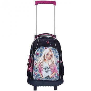 Ghiozdan Top Model, Trolley, Butterfly, 30 x 42 x 14 cm Ghiozdan Top Model, Trolley, Butterfly, 30 x 42 x 14 cm