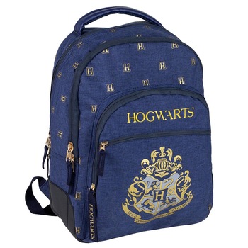 Ghiozdan Harry Potter Hogwarts model 2100003553, 44 x 31 x 13,5 cm Ghiozdan Harry Potter Hogwarts model 2100003553, 44 x 31 x 13,5 cm