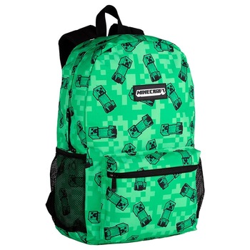 Ghiozdan Minecraft Creeper , 31x45x13,5cm, Multicolor Ghiozdan Minecraft Creeper , 31x45x13,5cm, Multicolor