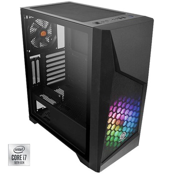 Sistem Desktop PC Gaming Serioux cu procesor Intel® Core™ i7-10700F pana la 4.80GHz, 16GB DDR4, 1TB SSD M.2 PCIe, GeForce® RTX 3080 10GB GDDR6X LHR, Microsoft Windows 10 Home Sistem Desktop PC Gaming Serioux cu procesor Intel® Core™ i7-10700F pana la 4.80GHz, 16GB DDR4, 1TB SSD M.2 PCIe, GeForce® RTX 3080 10GB GDDR6X LHR, Microsoft Windows 10 Home