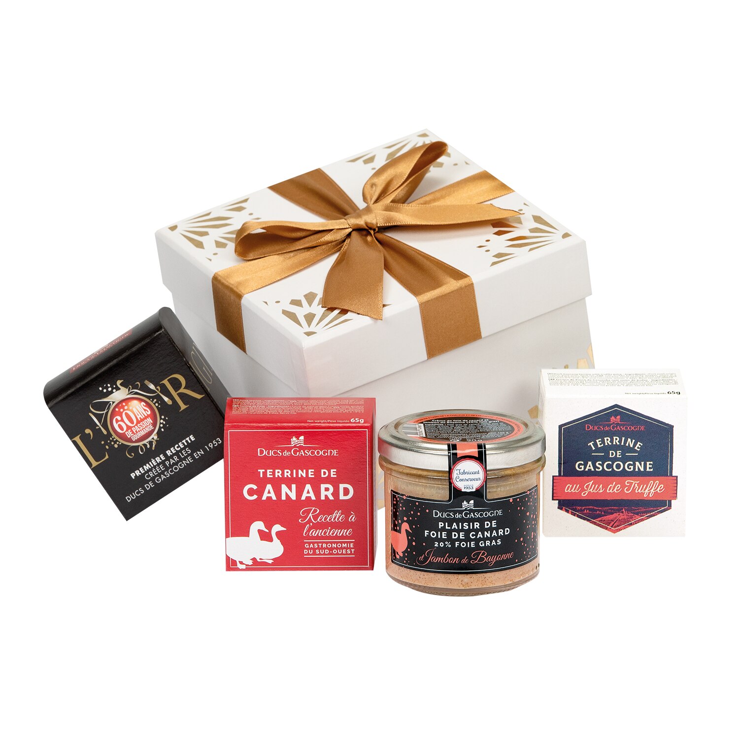 Cos cadou La Pépite cu delicatese si terine 4 produse pentru Sarbatori