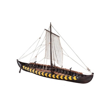 Kit de construit barca din lemn cu panze Viking Gokstad 1:35 Kit de construit barca din lemn cu panze Viking Gokstad 1:35