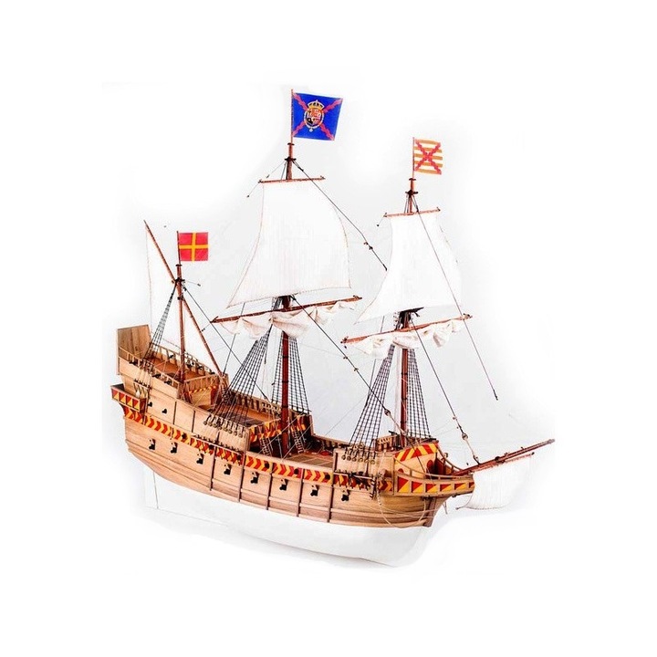 Kit de construit corabie din lemn, San Martin 1:72