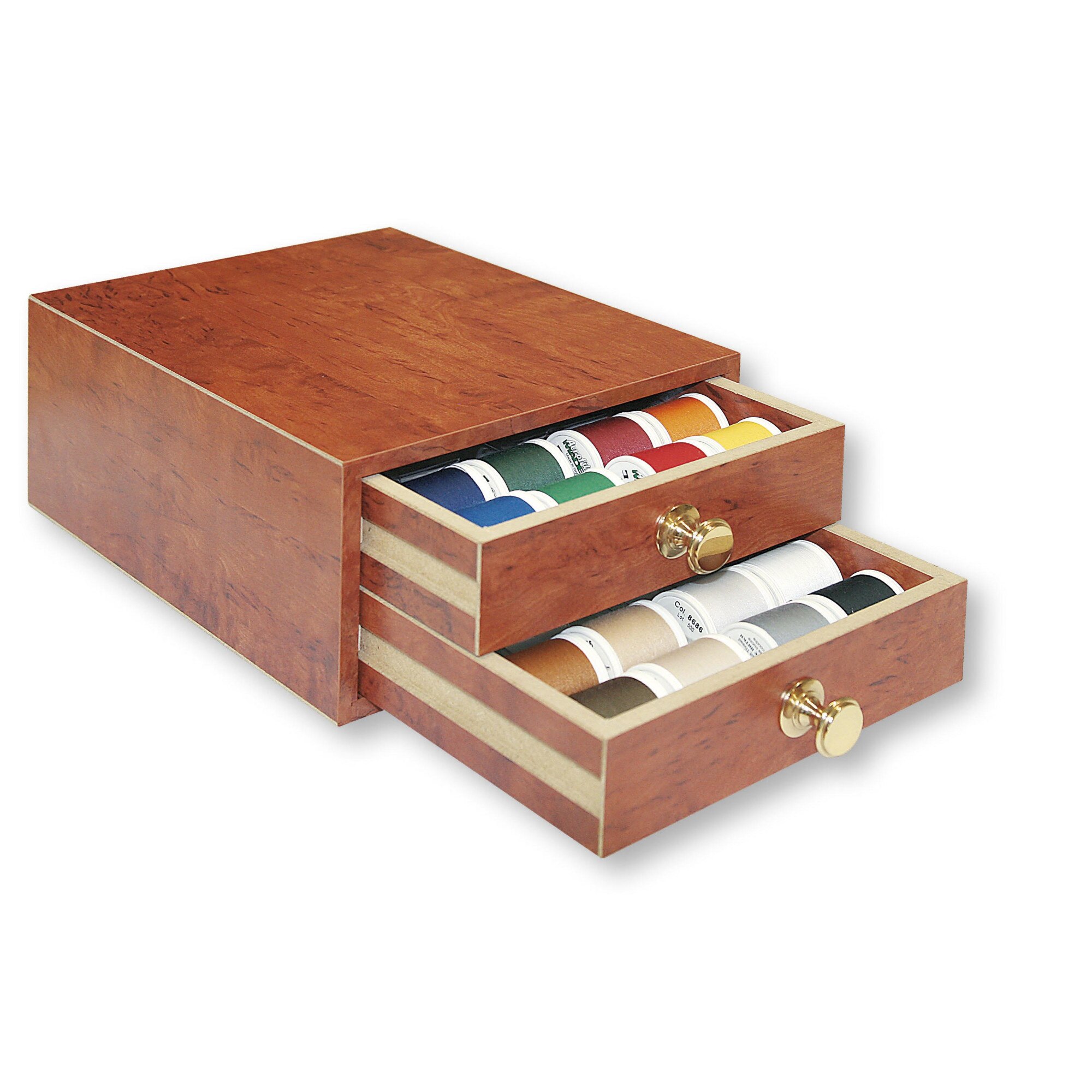 Mini scrin cu ata de cusut Aerofil Madeira 8113, 48 papiote, finete 120, 100% poliester