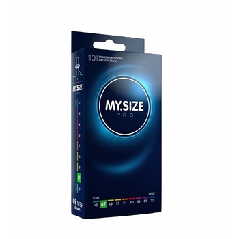 Prezervative premium My Size PRO, subtiri si rezistente, marime 47mm, 1 cutie x 10 buc Prezervative premium My Size PRO, subtiri si rezistente, marime 47mm, 1 cutie x 10 buc