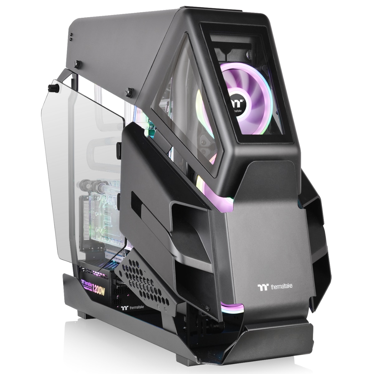 Sistem PC Gaming Intel Comet Lake i9-10900K pana la 5.3GHz, 64GB DDR4, SSD 2TB M2, nVidia RTX 3080 10GB GDDR6, Carcasa Thermaltake Alien, Licenta Windows 10 Professional