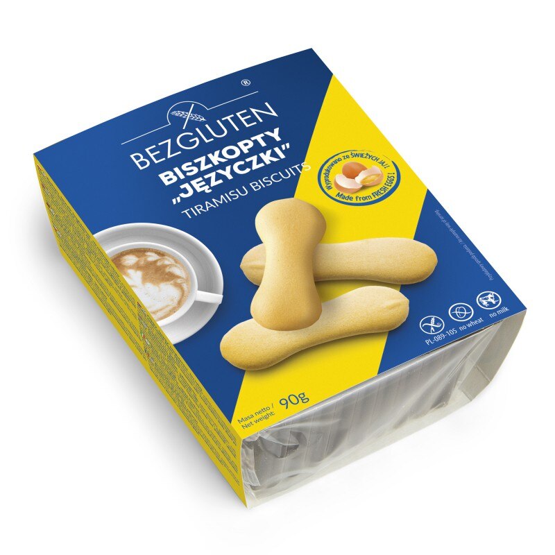 Piscoturi fara gluten, Bezgluten, 90 g