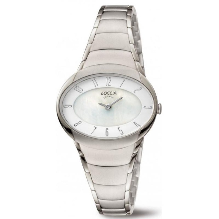 Ceas de dama Boccia, Argintiu