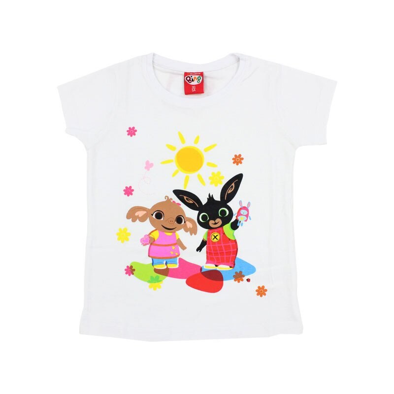 Tricou fete, Bing, alb