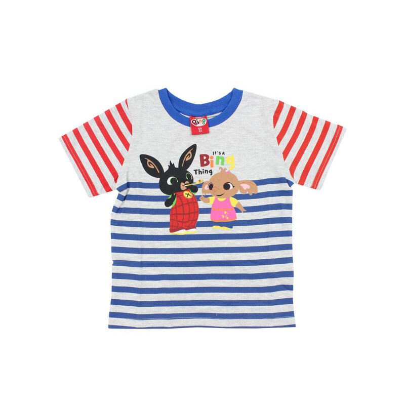 Tricou baieti, Bing, gri