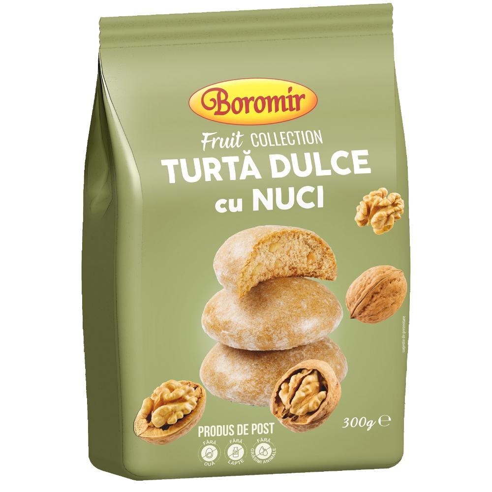 Turta Dulce de Sibiu cu Nuca Boromir, 300 g