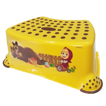 Inaltator pentru toaleta si chiuveta Keeeper Masha 075687, Galben Inaltator pentru toaleta si chiuveta Keeeper Masha 075687, Galben