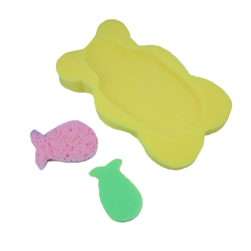 Set 3 piese reductor din burete pentru cadita Mini Junior Maxi 170450G1, Galben