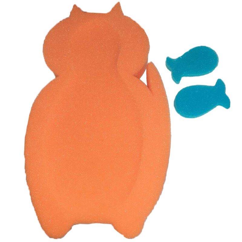 Set 3 piese reductor din burete pentru cadita Mini Junior Maxi 170450P1, Portocaliu