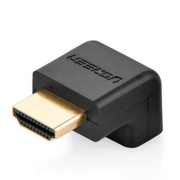 Adaptor HDMI Unghi Jos (Negru) Upgreen 20109 Adaptor HDMI Unghi Jos (Negru) Upgreen 20109