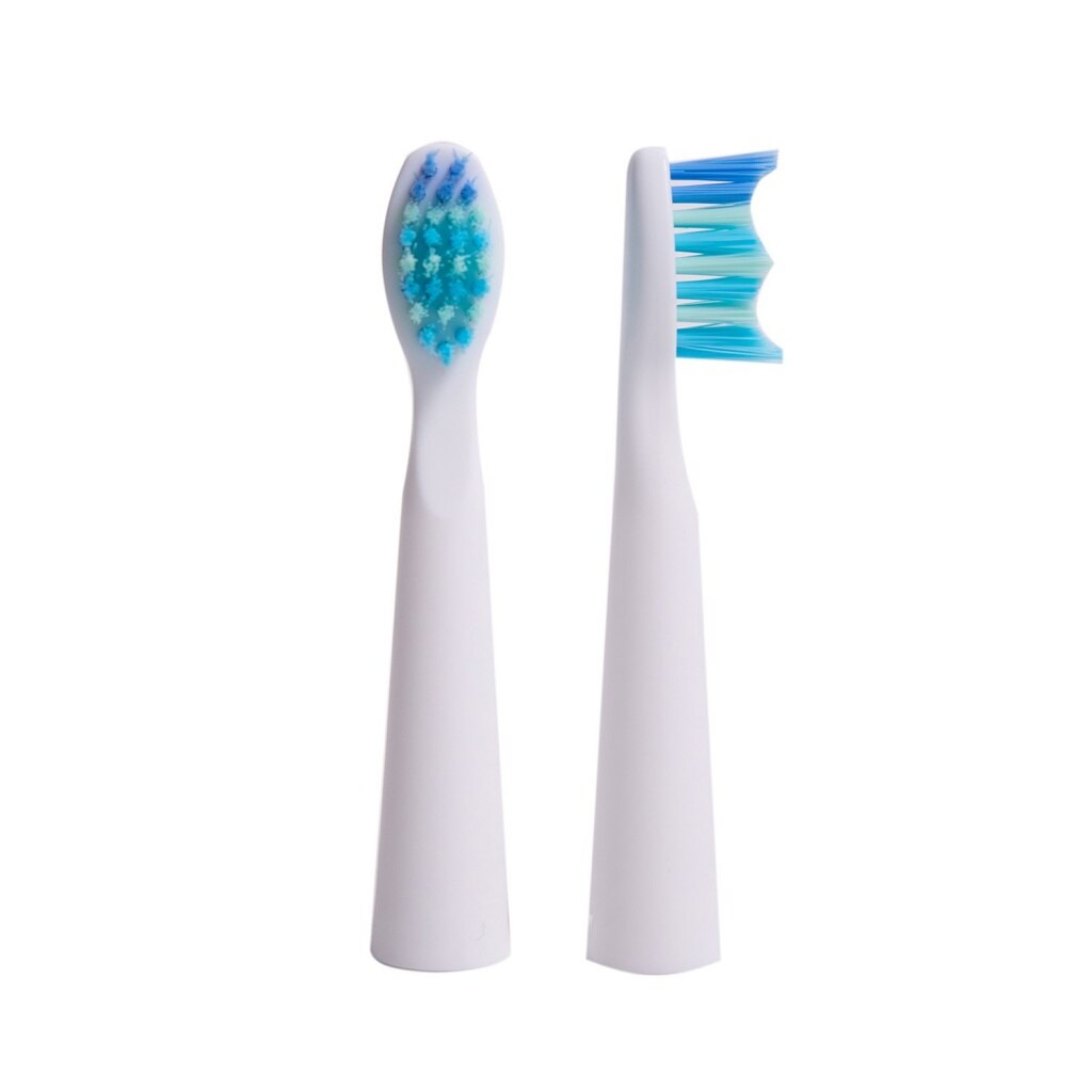 Rezerve periuta de dinti, compatibile cu Berger TB Optimal and Light, 2 bucati, Albe