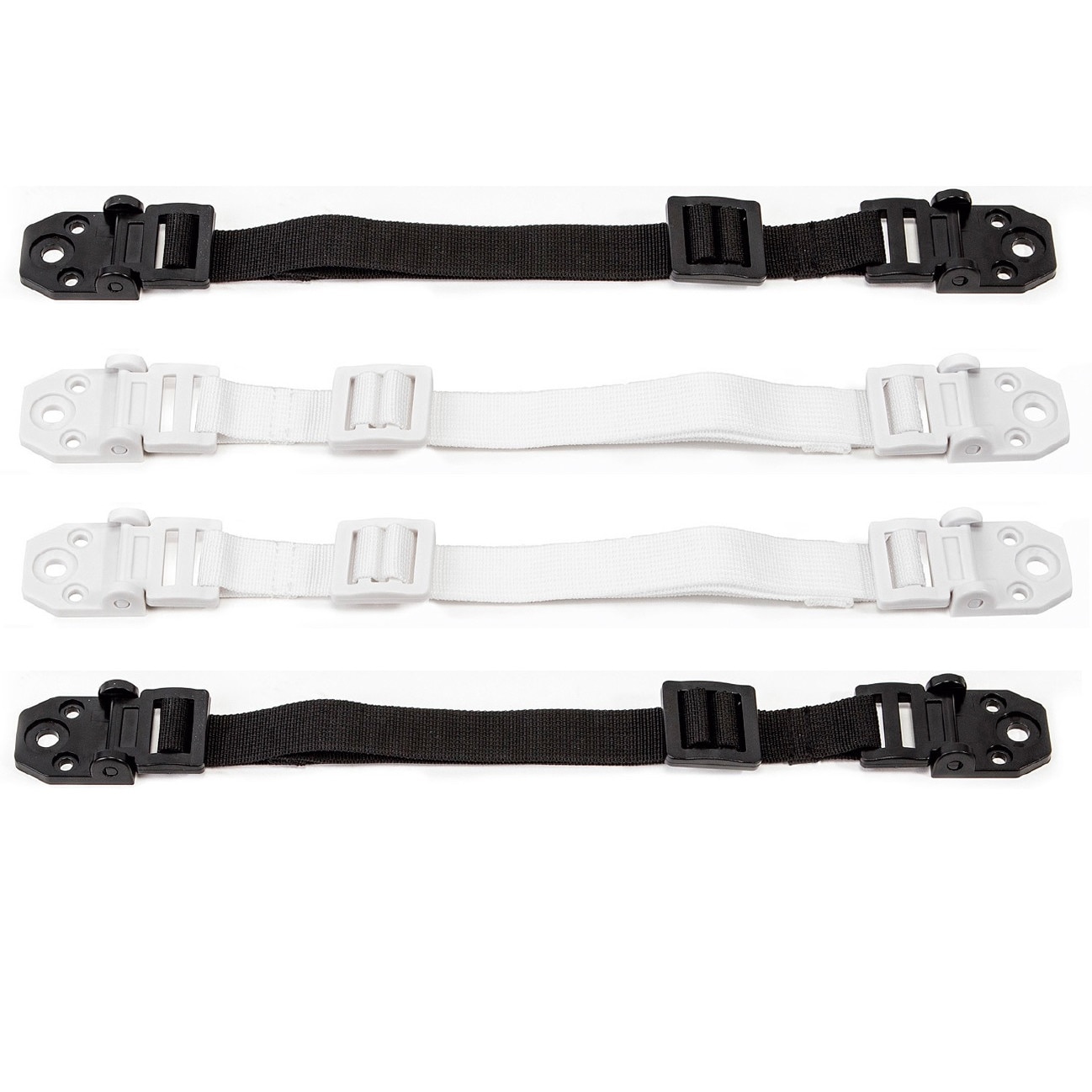 Set 4 curele de protectie anti alunecare si spargere televizor/smart tv sau mobila, pentru copii sau animale de companie neastamparate, Tatkraft 20559