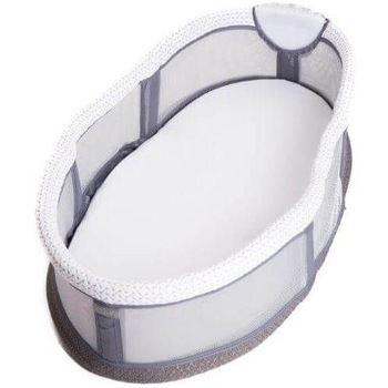 Cosulet bebelus pentru dormit portabil cu lumini, sunete, vibratii si salteluta memorie Bo Jungle, Gri Cosulet bebelus pentru dormit portabil cu lumini, sunete, vibratii si salteluta memorie Bo Jungle, Gri