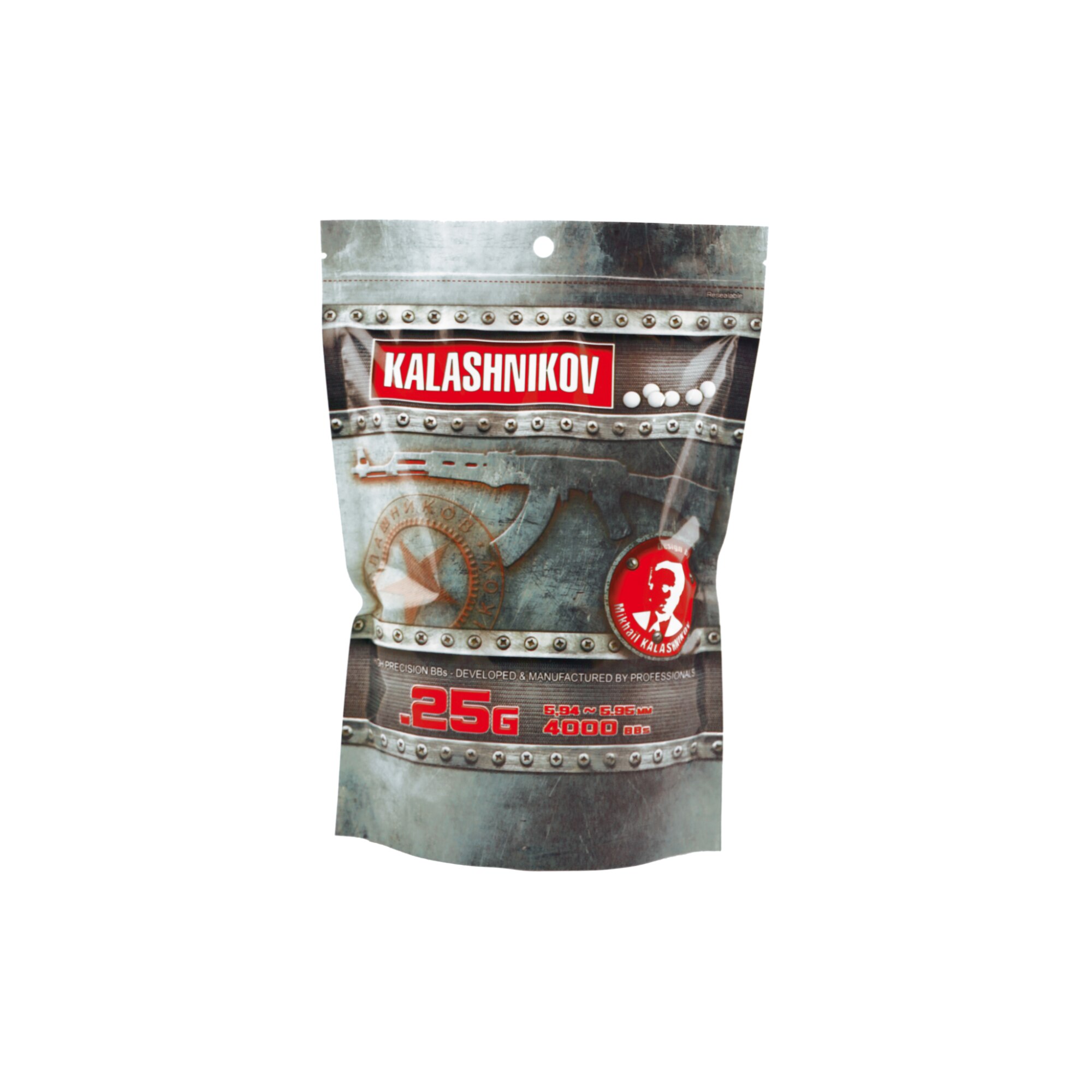 Bile Airsoft 0.25 g, 4000 bucati, Kalashnikov