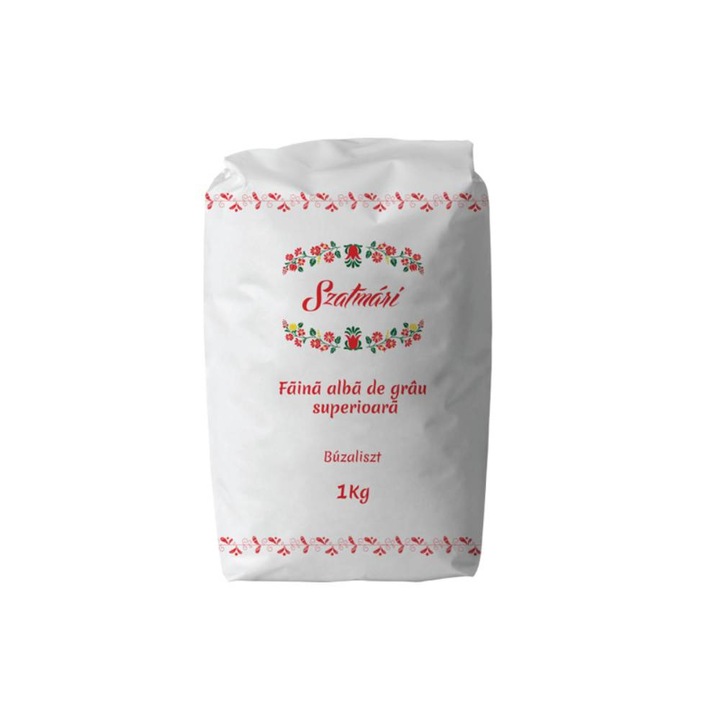 Bax 10 Pachete Faina Alba 000 SZATMARI, 1 kg
