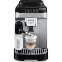 Espressor automat De'Longhi Magnifica Evo ECAM 290.61.SB, 1450W, 6 tipuri de bauturi, 15 bari, Carafa pentru lapte, Sistem LatteCrema, Rasnita cu 13 setari, Negru/argintiu