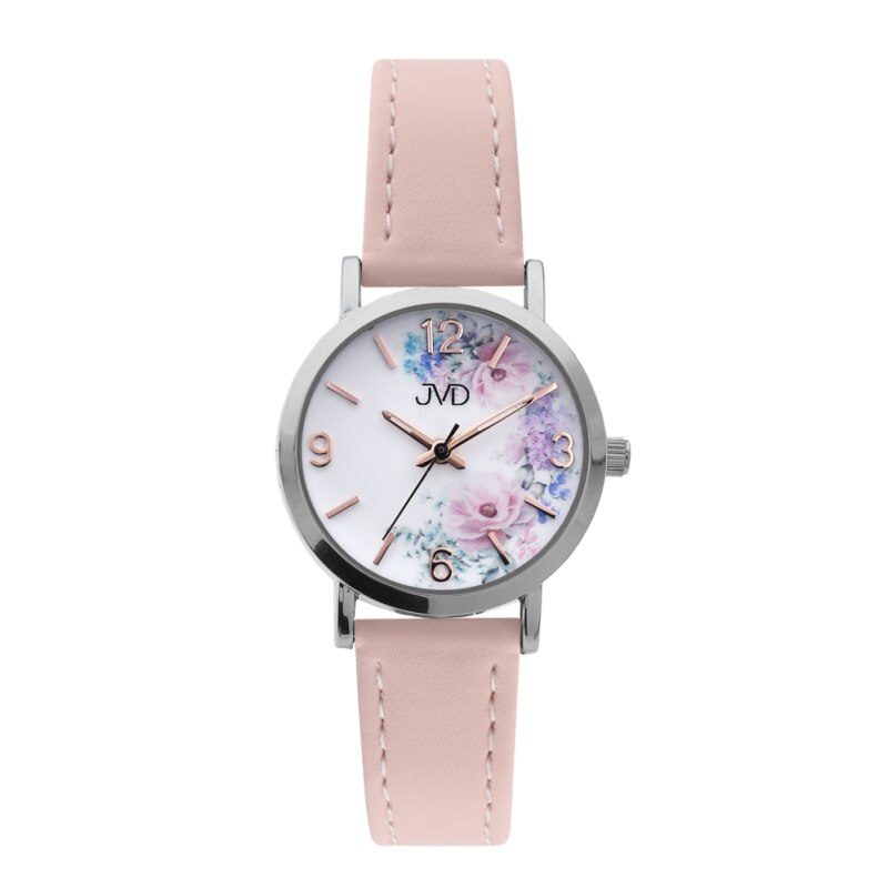 Ceas pentru copii JVD J7184.11, Plastic, Roz