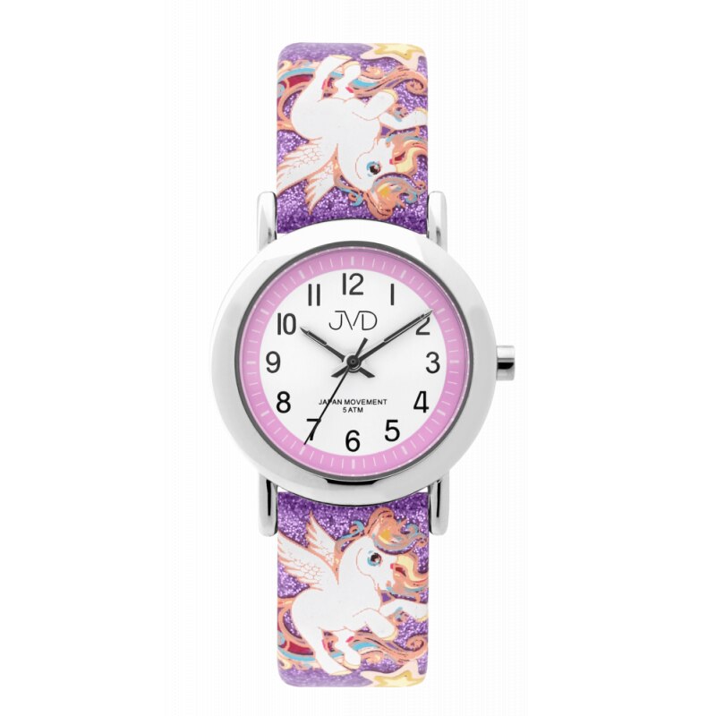 Ceas pentru copii JVD J7179.7, Plastic, Multicolor