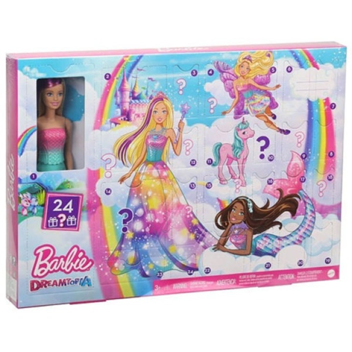 Barbie Dreamtopia Adventi naptár babával