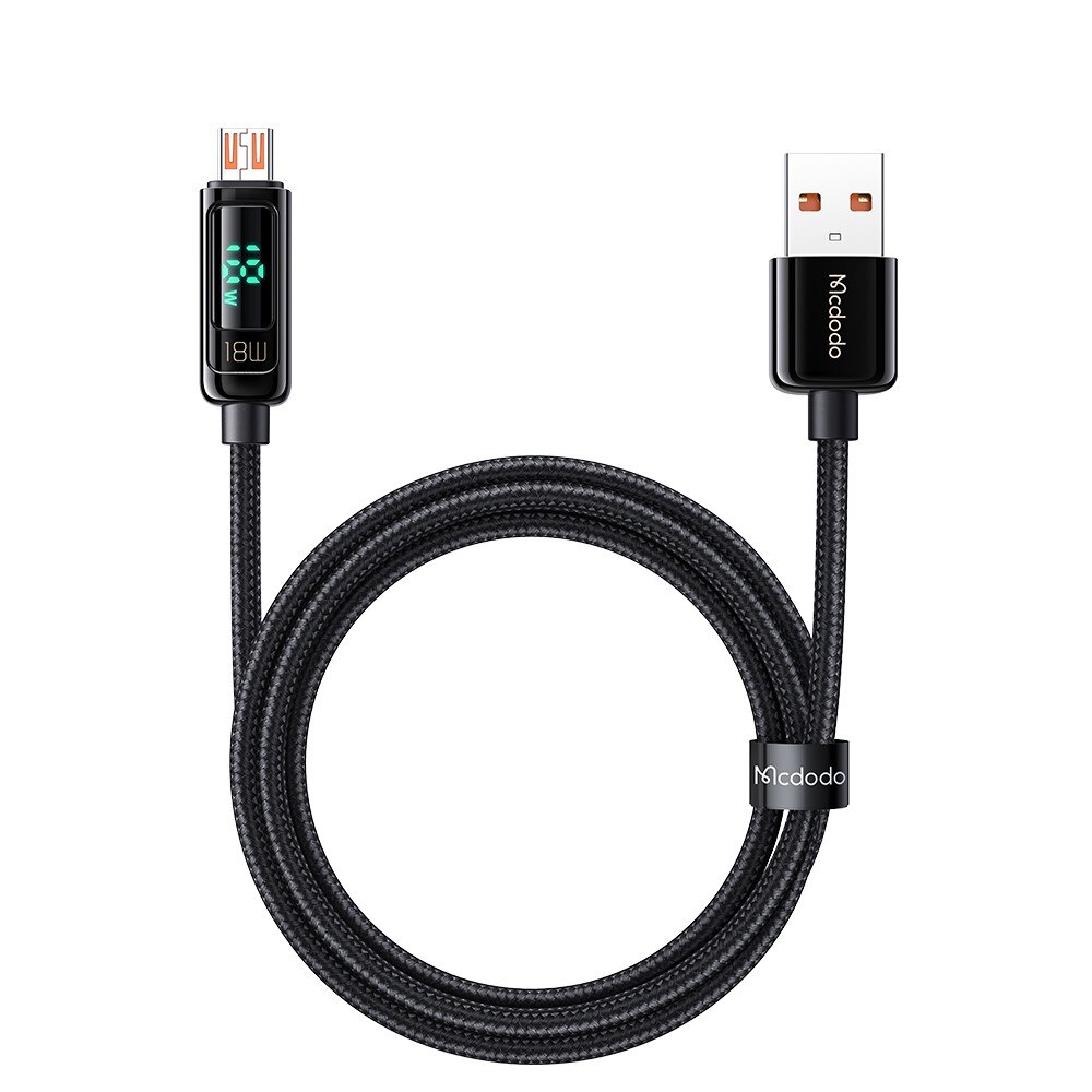 Cablu pentru telefon Mcdodo Digital Pro Micro USB QC 4.0 18W 1.2m