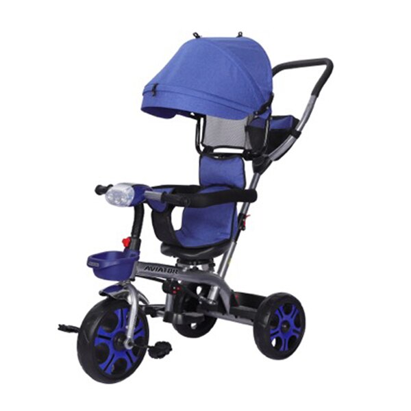 Tricicleta reversibila/pozitie de somn Albastra KotaBaby