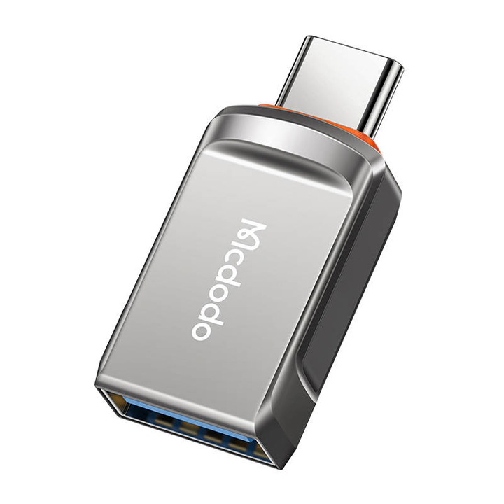 Mcdodo USB-C – USB 3.0 OTG adapter, okostelefonhoz, táblagéphez, laptophoz, Apple-hez, Samsunghoz, Huaweihez, Xiaomihoz, Oppohoz