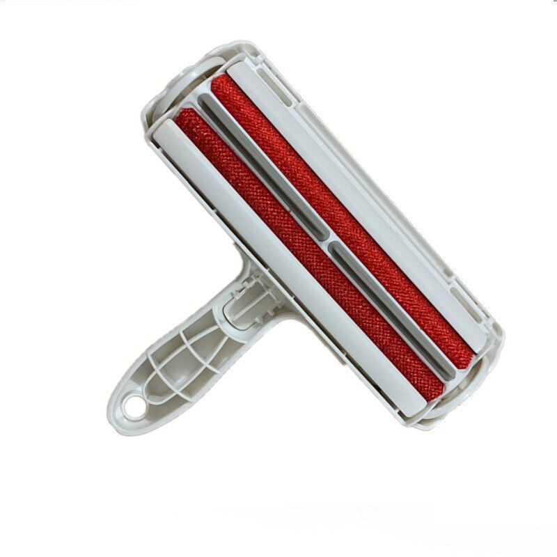 Rola pentru indepartarea scamelor si parului de animale, bidirectionala, rosu, 20x20x3 cm, buz®