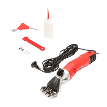 Masina profesionala de tuns oi 220V/50-60Hz, 500W 2400rot/min, lama din otel tratat si cap aluminiu Masina profesionala de tuns oi 220V/50-60Hz, 500W 2400rot/min, lama din otel tratat si cap aluminiu