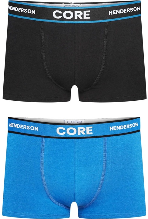 Set 2 perechi boxeri Henderson Aim Albastru/Negru