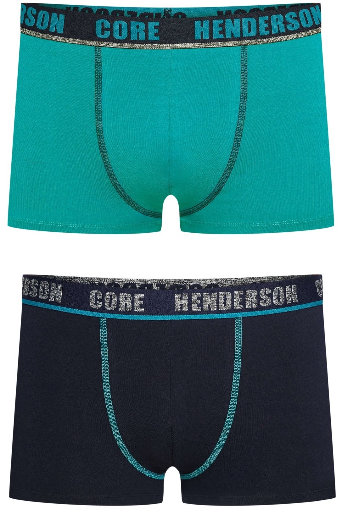 Set 2 perechi boxeri Henderson Archer Verde/Negru M INTL
