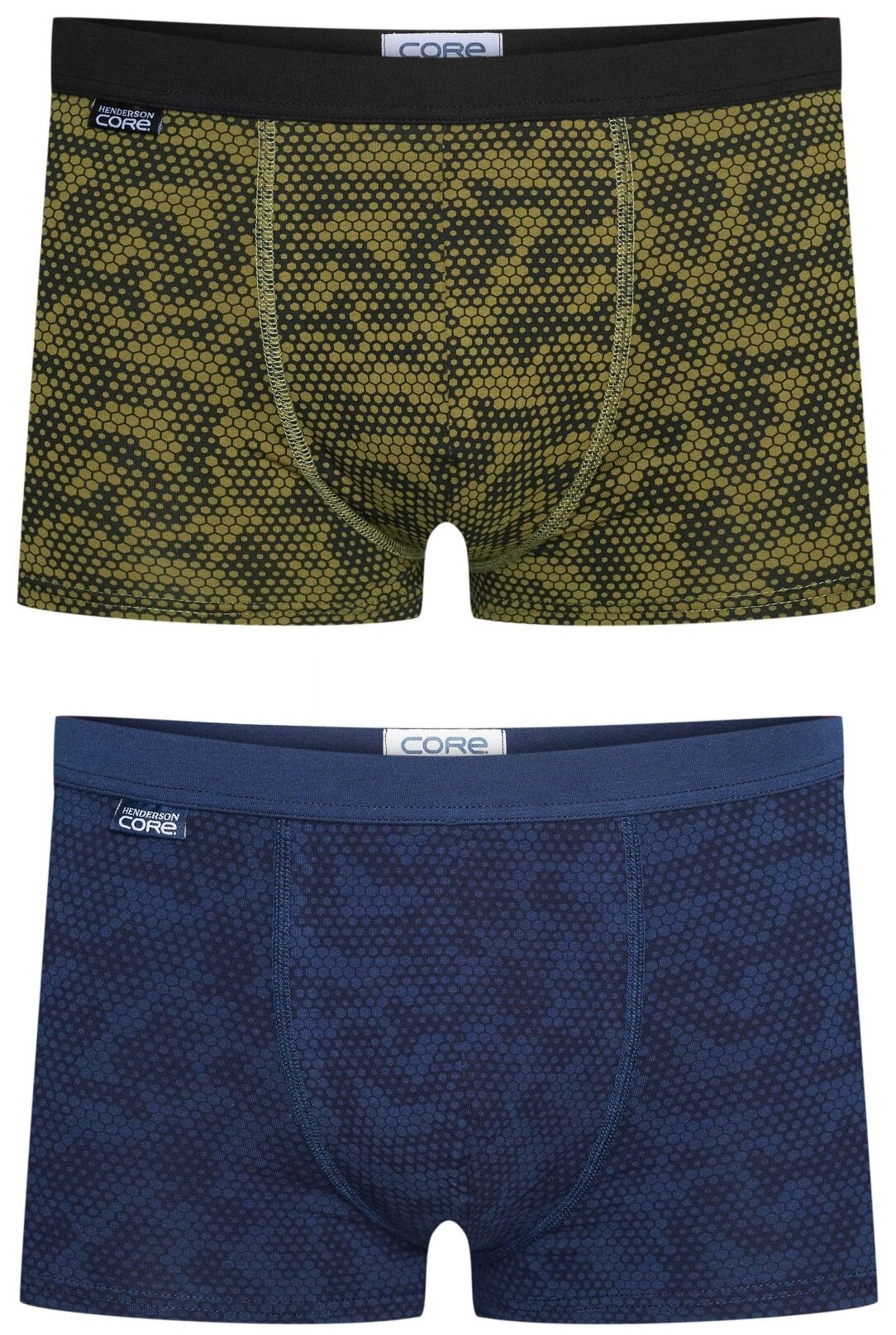 Set 2 perechi boxeri Henderson Army Verde/Bleumarin