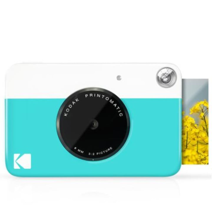 Camera Foto Instant Kodak Printomatic, Albastru