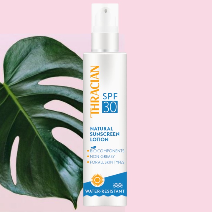 Lotiune de corp cu protectie solara naturala SPF30, Thracian, 200 ml